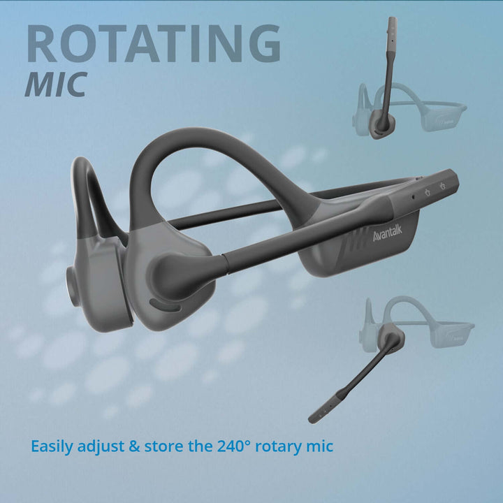 Avantalk Lingo - Auriculares Bluetooth Open-Ear Micrófono con Cancelación de Ruido para PC Avantalk Lingo - Auriculares Bluetooth Open-Ear Micrófono con Cancelación de Ruido para PC