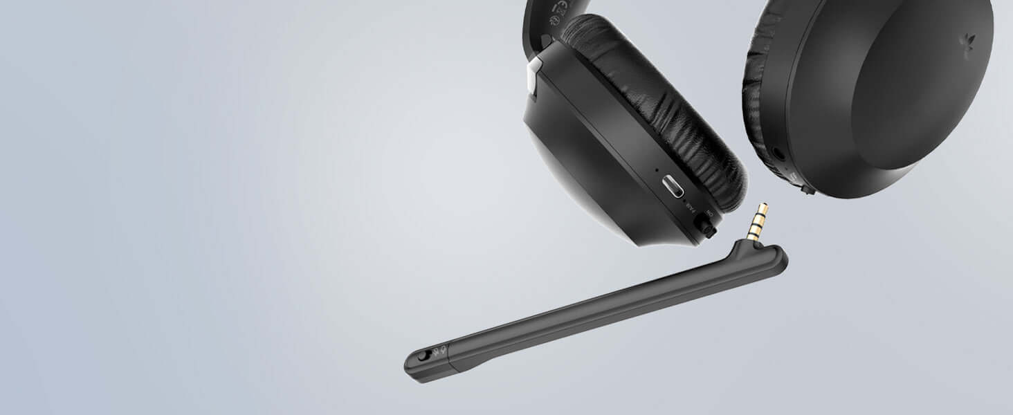 Avantalk Aria Pro 2 - Qualcomm aptX-HD Bluetooth Headphones with Noise Filtering Mic for Clear Calls Sidetone Functionality Active Noise Cancel Avantalk Aria Pro 2, Bluetooth Headphones, Noise Filtering