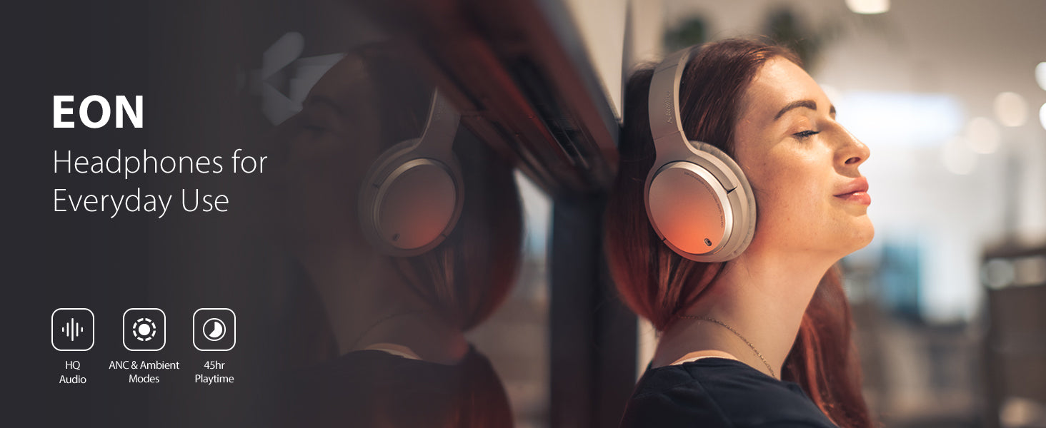 Eon B | Wireless Over Ear Headphones Noise Cancelling